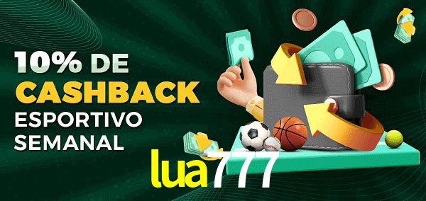 10% de bônus de cashback na lua777